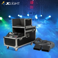 Machine à fumée à base d'eau JC Light pour scène de mariage et de fête, DMX512, télécommande, 4000W, faible émission de fumée, avec garantie d'un an