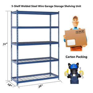 Thép kèm theo kệ lưu trữ cán Pallet tổ chức Giá tủ quần áo lưu trữ Kệ góc kệ giá - Product Image 6