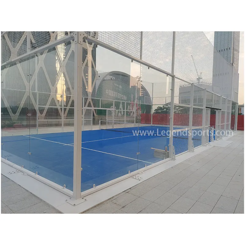 Trung Quốc Nhà cung cấp chuyên nghiệp cho thể thao ngoài trời Tùy Chỉnh toàn cảnh padel tòa án giá