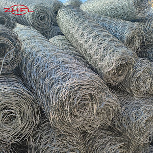 Grillage gabion galvanisé à chaud de haute qualité, personnalisé, pour mur de soutènement en pierre, protection des rives, maille triple chaîne - Product Image 2