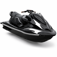 Jet ski à essence EFI de 330 cm de long, 1300 cm³, pour 2 personnes, scooter aquatique personnel pour la location en station balnéaire, sports nautiques