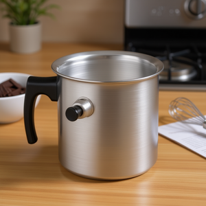 Olla de Baño María de 1.5 L de Acero Inoxidable con Doble Caldera para una Cocción Precisa - Product Image 3