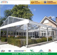 Tente de chapiteau de célébration en PVC étanche à cadre en aluminium 6x12m 6x18m pour événement de fête de location de 50 à 100 places