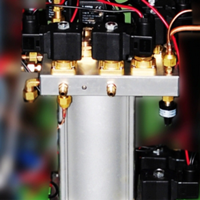Estación de Servicio de Aire Acondicionado Automática Dual Completa AMC-2000D para Limpieza y Recarga de Gas Refrigerante, 12L, AC110V/220-240V