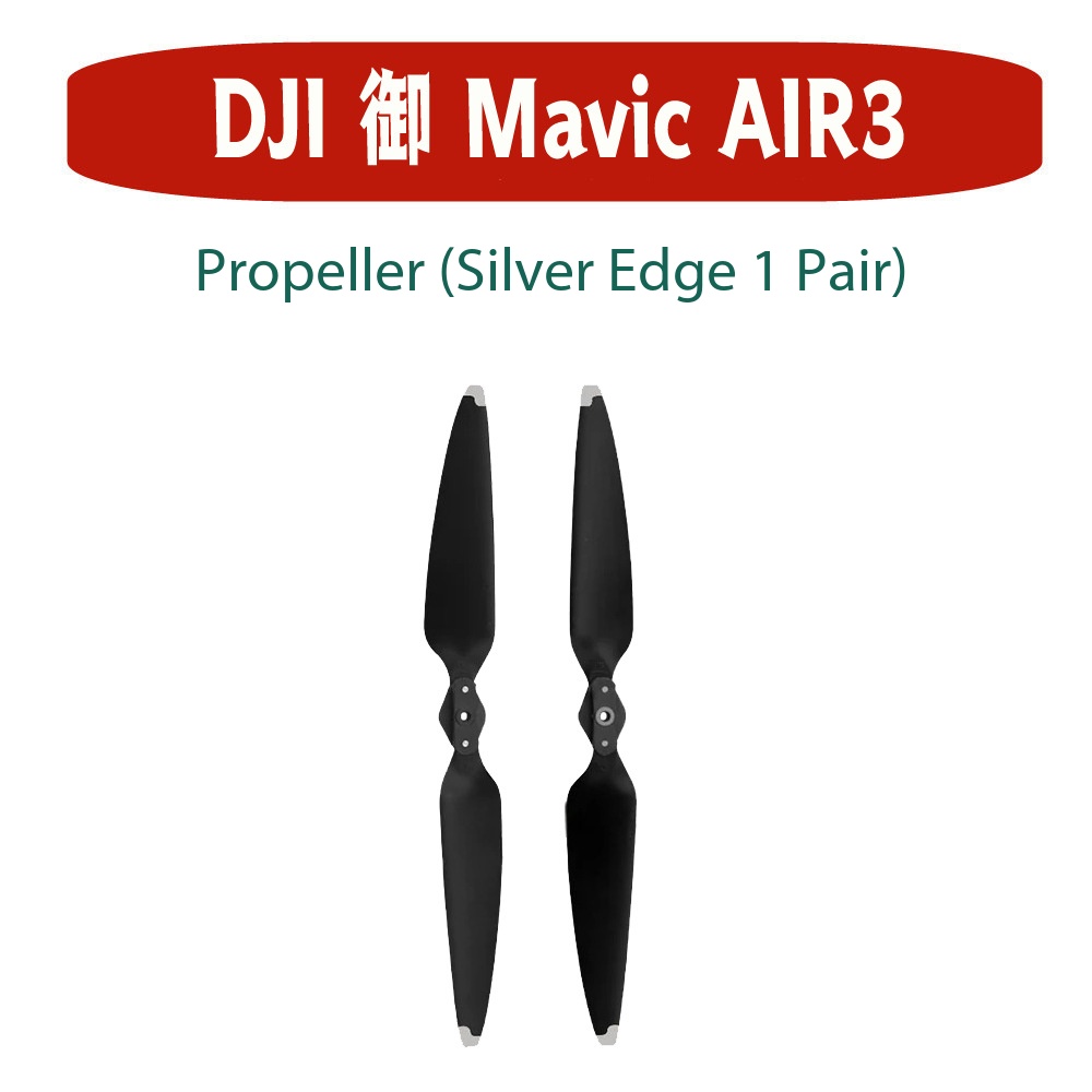 8747F Quick Release Propellers Silver Edge 1 Pair