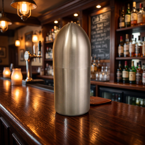 Stainless Steel Cocktail Shaker 7cm Diameter Modern <b>Bar</b> <b>Tool</b> Durable Design - Product Image 4