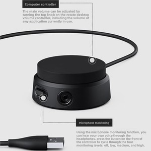 Câble de contrôleur audio USB pour casque de jeu A10 A40 <span class=keywords><strong>QC35</strong></span> <span class=keywords><strong>II</strong></span> QC45, carte son de surveillance - Product Image 2