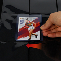 OEM personnalisé étanche PU Trading Sports Card Chargeur supérieur Porte-cartes Album Classeur