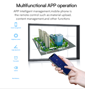 Nouveau modèle de projecteur holographique 3D de 42 cm, ventilateur d'affichage publicitaire animé à LED, carte SD, nouveautés pour les fêtes, équipement G42 - Product Image 5