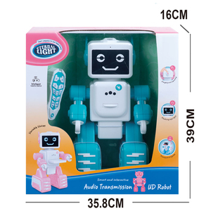 Trasmissione vocale telecomando rilevamento delle impronte digitali <span class=keywords><strong>giocattolo</strong></span> intelligente per bambini <span class=keywords><strong>robot</strong></span> intelligente - Product Image 1