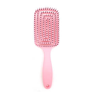 <span class=keywords><strong>Brosse</strong></span> à <span class=keywords><strong>cheveux</strong></span> en plastique incurvée à pointe sphérique en nylon ultra doux de marque privée <span class=keywords><strong>brosse</strong></span> à <span class=keywords><strong>cheveux</strong></span> à évent creux <span class=keywords><strong>brosse</strong></span> démêlante pour <span class=keywords><strong>cheveux</strong></span> bouclés - Product Image 5
