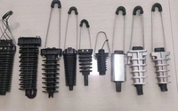 Pince de tension de type cale haute tension Ancrage Pince d'équitation à impasse pour réseau FTTH et GSM
