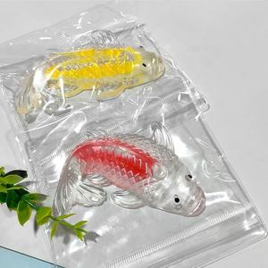 Simulazione creativa Koi pesce che allevia lo Stress divertimento nell'impasto raggiungendo il successo sulla lista d'oro carpa rossa trasparente lenta - Product Image 3