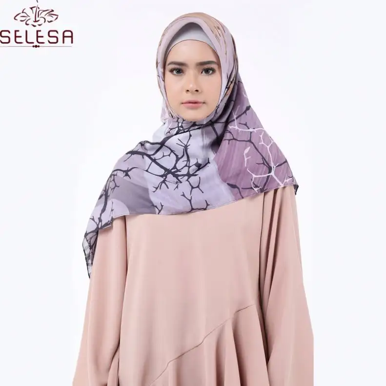 Al por mayor el último diseño Hijab tienda sirena Abaya musulmana Spandex/algodón bufanda de encaje de instantánea