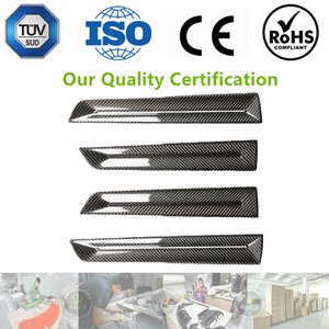 Rivestimento Maniglia Interna in Vera Fibra di Carbonio per Honda <span class=keywords><strong>Civic</strong></span> Type R FL5 dal <span class=keywords><strong>2022</strong></span> in poi - Product Image 2