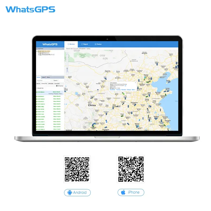 Seeworld 모바일 추적기 GPS 트랙 통화 휴대 전화 Imei 번호 플랫폼 추적 소프트웨어 PC