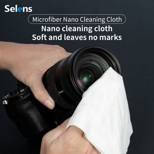 <span class=keywords><strong>Kit</strong></span> de <span class=keywords><strong>nettoyage</strong></span> de caméra Selens chiffon de <span class=keywords><strong>nettoyage</strong></span> de lentille en microfibre antistatique pour lunettes de caméra écran de téléphone - Product Image 2