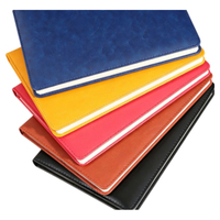 Cuaderno de Cuero PU Suave al Tacto, Cuaderno de Negocios A5 de Lujo Personalizado, Cuaderno con Cubierta de Cuero PU Suave A5