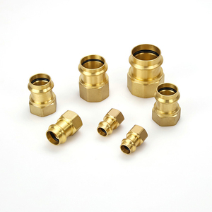 High Pressure Forged <strong>Brass</strong> Pipe Female Adapter Fitting DN22mm Corrosion-resistant Tube Connectors - Product Image 4