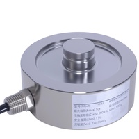 Capteur de force à bouton pour applications de compression centrale, mesure de force de poussée, test de pesage industriel