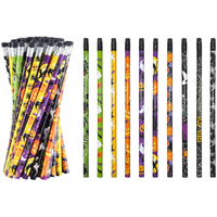Produits phares : Crayons d'Halloween avec gomme en forme de dessin animé – Crayons cadeaux pour enfants, papeterie scolaire pour l'écriture, le dessin et le croquis