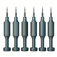 Kit d'outils de réparation et de démontage professionnel pour téléphones mobiles iPhone et Android, avec tournevis magnétique en acier antidérapant 3D, compatible OEM industriel et Torx