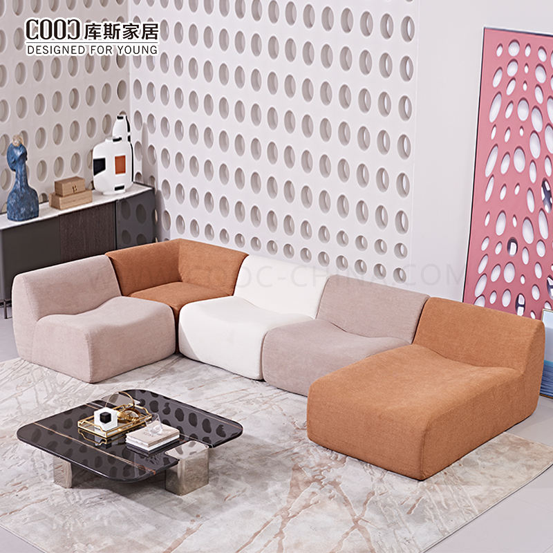 Wholesale High Quality Living Room Fabric - Modern Sofa Set