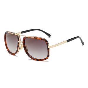Super Cool Venta caliente <span class=keywords><strong>Iron</strong></span> Men Gafas de sol con <span class=keywords><strong>lentes</strong></span> de gradiente disponibles en oro rojo azul Marcos - Product Image 3