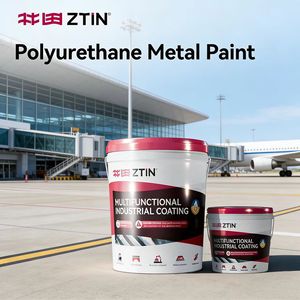 Peinture industrielle anticorrosive en polyuréthane résistante aux intempéries, haute flexibilité et agent de fonte de la neige pour l'ingénierie aéroportuaire - Product Image 1