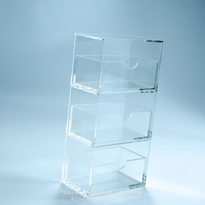Hot Selling for Modern Clear Design Acrylic 3-Tier <b>Magic</b> the Gathering for Proxy Card Storage Stand - Product Image 5