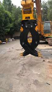 Bagger zubehör Greifer Schrott handhabung gerät Kleines rotierendes <span class=keywords><strong>Material</strong></span> Steins chrott greifer - Product Image 3