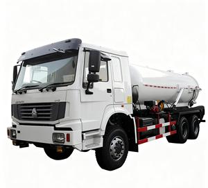Camion d'aspiration des eaux usées 6x4 de 14 000 litres (14 tonnes) - Résistant aux sels et aux brouillards pour ports côtiers - Product Image 1