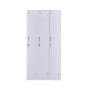 Furnitopper <span class=keywords><strong>Code</strong></span>/<span class=keywords><strong>cadenas</strong></span>/clé/serrures électroniques en acier à 3 portes Conception durable et étanche pour gymnases scolaires - Product Image 3