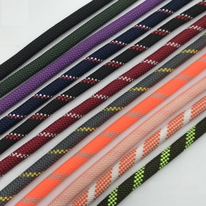 Tali anjing bundar anyaman berwarna tali poliester nilon kustom tali jalinan <span class=keywords><strong>PP</strong></span> Polipropilena