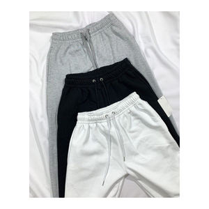 Pantalon de jogging en coton respirant pour femmes de haute qualité avec fermeture élastique à la taille moyenne pour le sport et les voyages Streetwear plat - Product Image 5