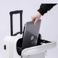 Pailox prix d'usine marque personnalisée coque dure Tarvel PC chariot en aluminium bagages valises d'embarquement nouvelle valise de voyage