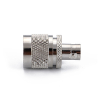 Adaptateur N mâle vers BNC femelle 50 Ohm, convertisseur coaxial RF pour antenne de station de base, prise en charge OEM, personnalisable, haute précision, faible perte