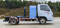 Camions à ordures compacts électriques FOTON, camions à ordures détachables, stations à ordures mobiles, vente directe d'usine, prix bas