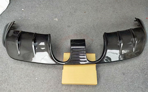 <span class=keywords><strong>GTS</strong></span> Style แผ่นกระจายคาร์บอนไฟเบอร์ด้านหลังกันชนหลังที่คดเคี้ยวท่อไอเสียมีให้สำหรับ <span class=keywords><strong>Porsche</strong></span> <span class=keywords><strong>Cayenne</strong></span> Coupe <span class=keywords><strong>2018</strong></span> + - Product Image 3