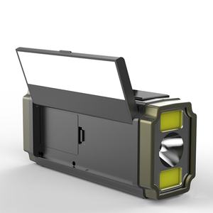 Prix d'usine – Banques d'alimentation d'urgence solaires d'extérieur, lampe torche USB rechargeable à manivelle - Product Image 2