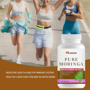 Suplemento Herbal Natural de Alta Pureza OEM, Cápsulas Orgânicas de <span class=keywords><strong>Moringa</strong></span> - Product Image 4