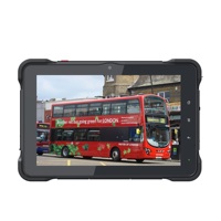 Tablet PC Robusta para Vehículos con GPS, Android, Pantalla de 10 Pulgadas, IP67, 1000nits, Batería de 8000mAh, 4G/WiFi/BT, NFC, CANBUS, RS232, para Despacho de Autobuses Urbanos