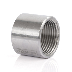 CNC Özel Paslanmaz Çelik 304/316/316L Parlak Standart Olmayan Dişli Manşon Yüksek Hassasiyetli Boru Bağlantısı - Product Image 2