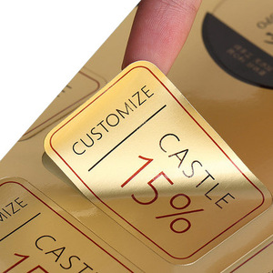 Etiquetas Adhesivas Personalizadas para Embalaje, Impresas a Medida, Material PET Brillante, Impermeable, Papel Holográfico, Vinilo, Logotipo Personalizado - Product Image 2