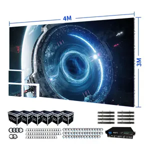 Indoor And Outdoor P4.81 Screen Anti-collision LED Rental Screen Stage Electronic Screen Display Led