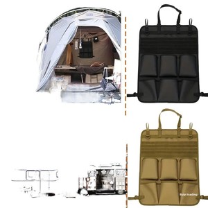 Sac de rangement tactique multifonctionnel pour les voitures Nouvel organisateur de camping extérieur avec intégration au dossier du siège de la voiture - Product Image 5