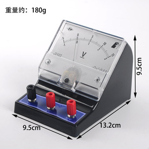 Amperometro Analogico DC da Pannello, Misuratore di Corrente per <span class=keywords><strong>Educazione</strong></span> <span class=keywords><strong>Fisica</strong></span> 0~0.6A 0~3A 2.5, Decorazione per Aula Scolastica Henan - Product Image 2