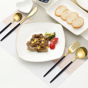 Portuguese Tableware Western Stainless Steel <b>Steak</b> Knife Fork Spoon 24 Piece Set Spoon <b>Gift</b> Box Steel Cutlery Gold Flatware Sets - Product Image 6