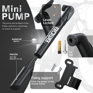 Bomba de Aire Telescópica para Bicicleta de Alta Calidad BOMB, Inflador de Neumáticos Portátil, Bomba Manual para Bicicleta - Product Image 5