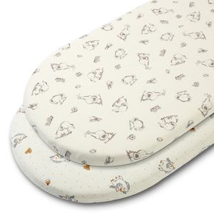 Draps de lit pour <span class=keywords><strong>berceau</strong></span> 100% coton, doux et respirants, pour garçon ou fille, pour matelas de <span class=keywords><strong>berceau</strong></span> standard - Product Image 5